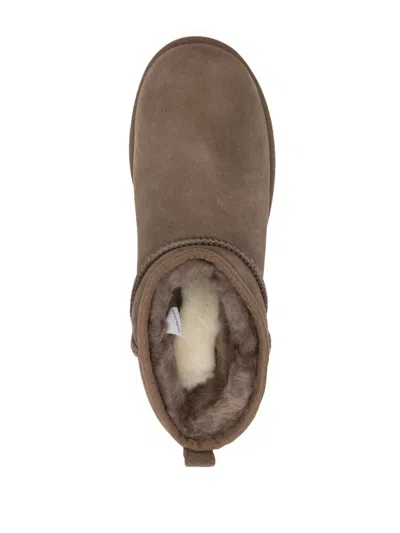 Ugg Classic Ultra Mini Hickory Boot In Brown