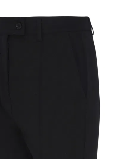 Pinko Slim-cut Cropped Trousers In 黑色