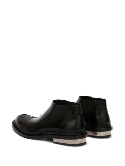 Jil Sander Men's Men`s Low Boots In 黑色