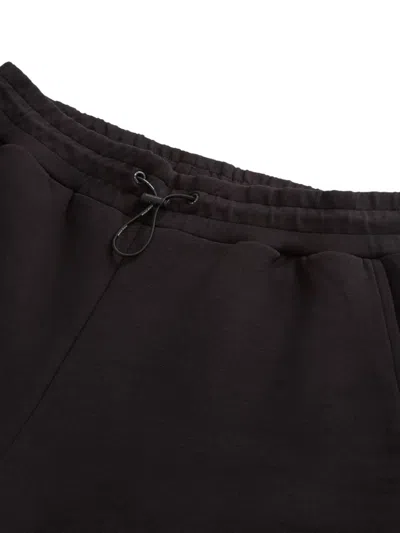 Woolrich Drawstring Elasticated Track Pants In Black