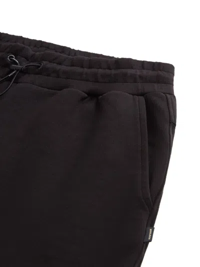 Woolrich Drawstring Elasticated Track Pants In Black