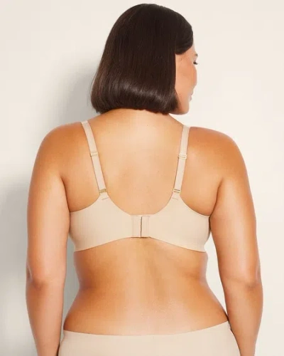 SOMA MODERN ESSENTIALS LIGHTLY LINED PERFECT COVERAGE T-SHIRT BRA IN LIGHT BLUSH NUDE SIZE 38C | SOMA WOM 