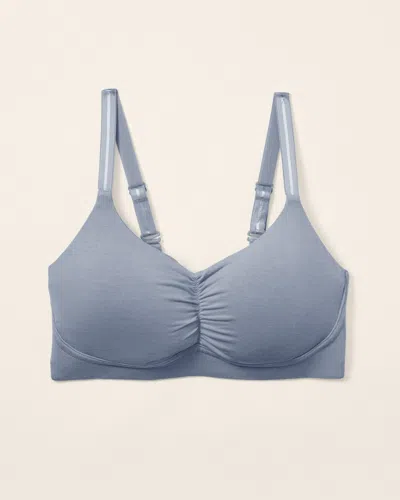 Soma Women's Anaono Seamless Full Coverage Bra In Gray Size Xl |  In Slate