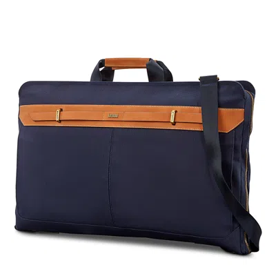 Hartmann Reserve Trifold Garment Bag In Midnight Navy