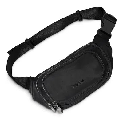 Baggallini On The Go Belt Bag Waist Pack In Black Twill