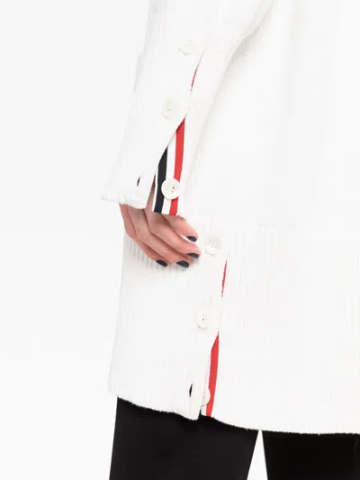 Thom Browne 4-bar Cotton Cardigan