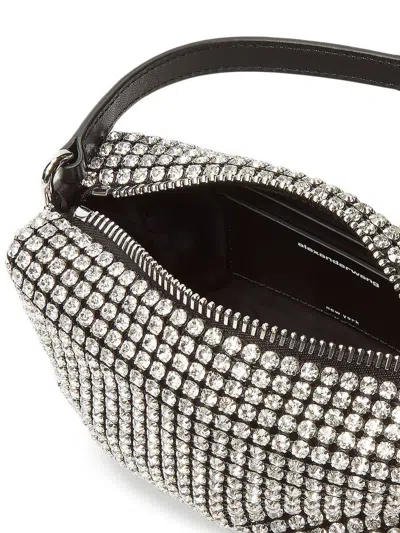 Shop Alexander Wang Bags White In Silver