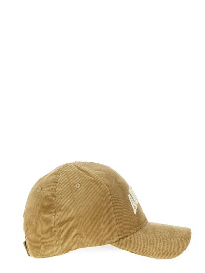 Shop Autry Baseball Hat With Logo In Beige