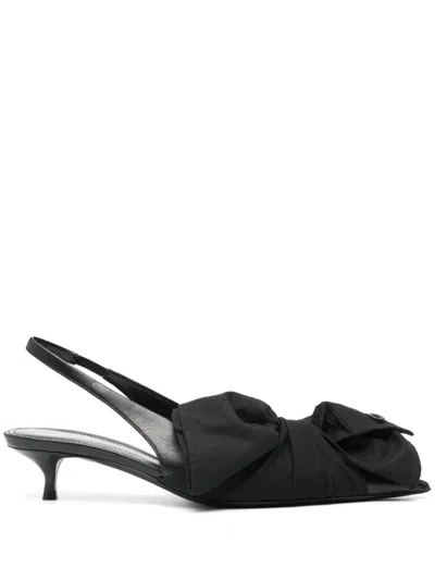 Balenciaga Knife Chemise Pumps Black In Multi