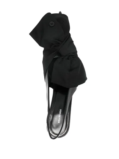 Balenciaga Knife Chemise Pumps Black In Multi