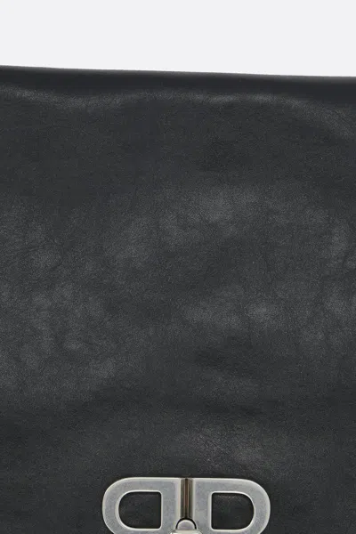 Balenciaga Bag In Tumbled Leather In Gray