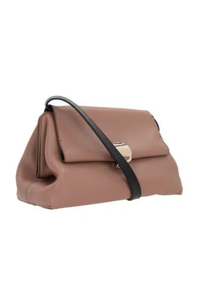 Shop Chloé Clutch In Brown