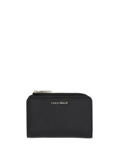 Shop Coccinelle Wallets Black