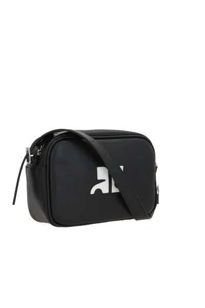 Courrèges Reedition Camera Bag-tu Nd Courreges Female In Black