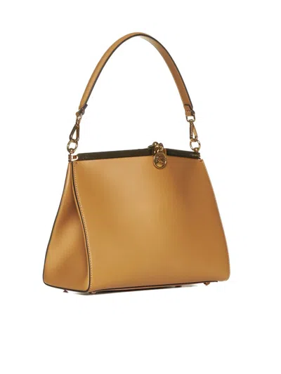 Shop Etro Vela Medium Shoulder Bag In Calf Leather