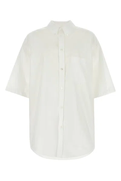 Balenciaga Women's Poplin Oversize Shirt