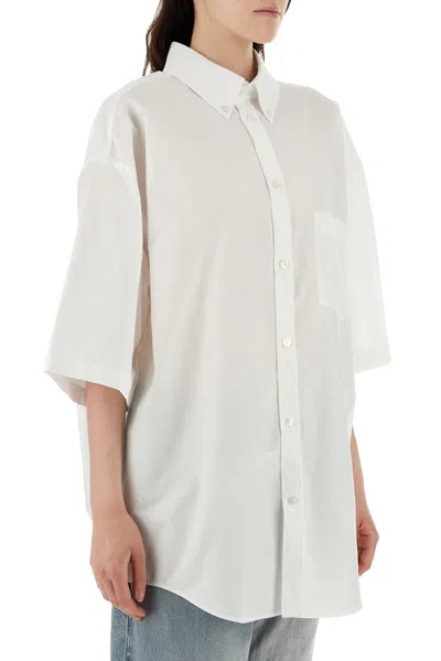 Balenciaga Women's Poplin Oversize Shirt