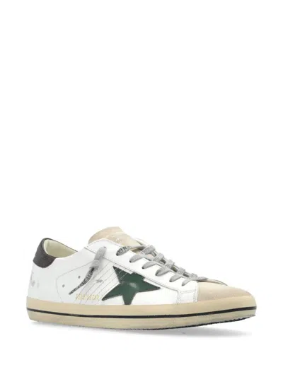 Shop Golden Goose Sneakers In White