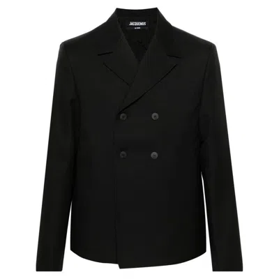 Shop Jacquemus Jackets In Black