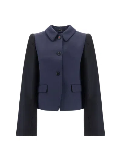 Shop Maison Margiela Jackets In Blue