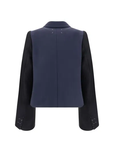 Shop Maison Margiela Jackets In Blue