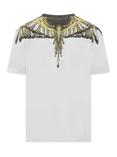 Shop Marcelo Burlon County Of Milan Grizzly Wings T-shirt In White