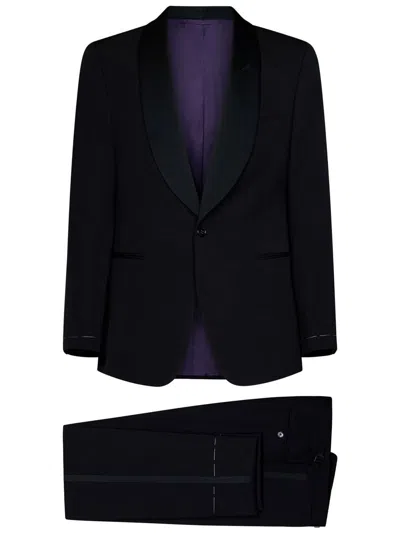 Shop Ralph Lauren Suit In Black