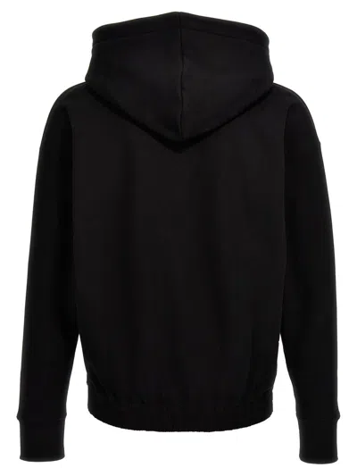 Saint Laurent Hoodie In Black