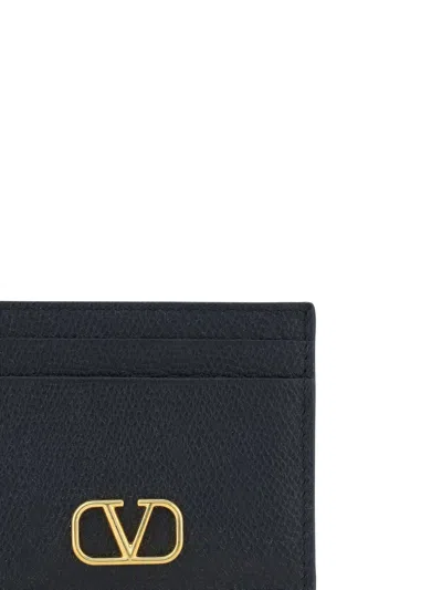 Shop Valentino Card Holder\n\nvlogo Signature In Black