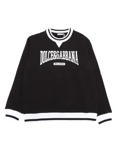 Shop Dolce & Gabbana Sweatshirt In Black