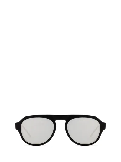 Shop Thom Browne Ues416a Black / Charcoal Sunglasses