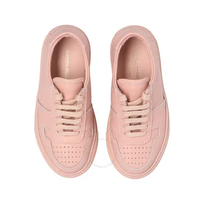 Common Projects Kids Bball Low-top Sneakers In Pink