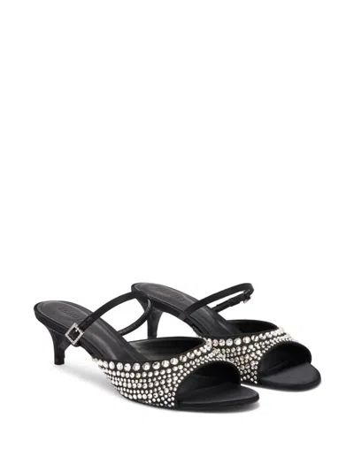 Shop Schutz 50mm Louise Sandals In Black