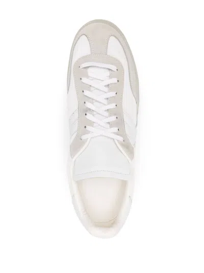 Fursac Logo-appliquéd Sneakers In White