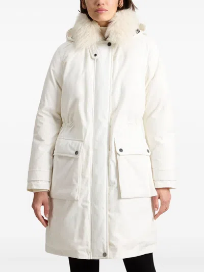 Woolrich Arctic Technical Fabric Parka In White
