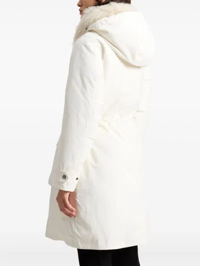 Woolrich Arctic Technical Fabric Parka In White