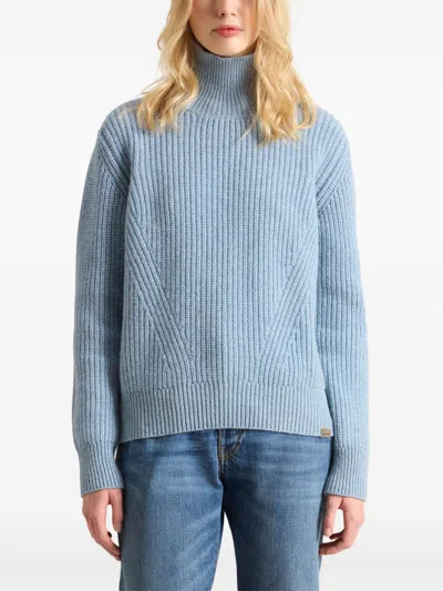 Woolrich Canberra Sweater In Blue