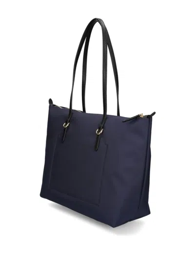 Ralph Lauren Large Keaton Tote Bag In Blue