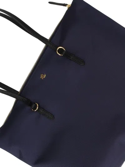 Ralph Lauren Large Keaton Tote Bag In Blue