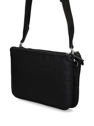 Ralph Lauren Landyn Small Leather Crossbody Bag In Black
