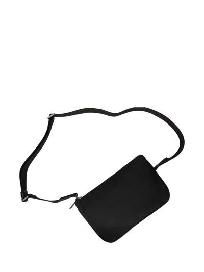 Ralph Lauren Landyn Small Leather Crossbody Bag In Black