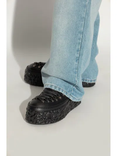 Agl Attilio Giusti Leombruni Lace-up Leather Boots In Black