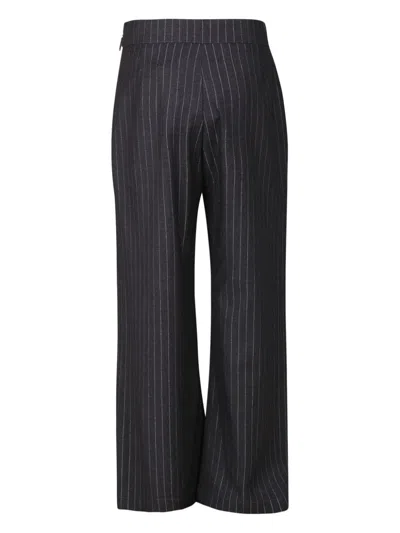 Msgm Layered Trousers In Grey