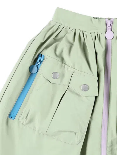 Stella Mccartney Pockets Skirt In Green