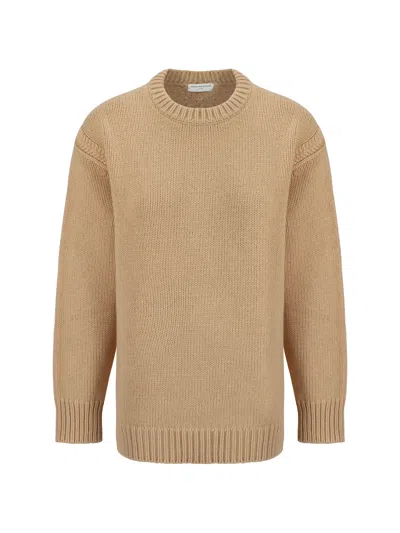 Chloé Chloe Skin Pink Cashmere Blend Oversize Sweater In Ultimate Nude