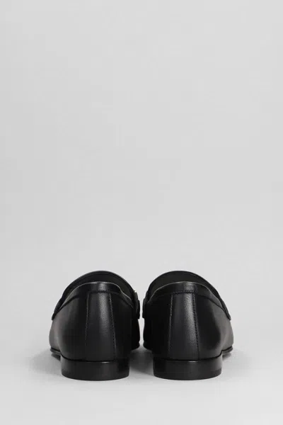 Christian Louboutin Mj Loafers In Black Leather In Black