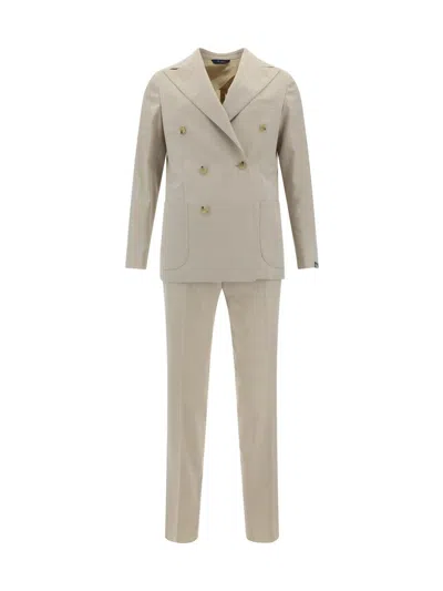 Shop Gi Capri Suits In Beige