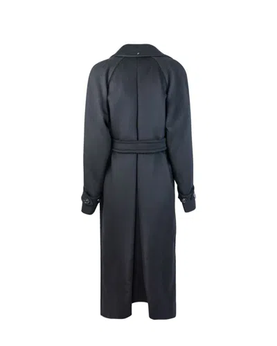 Shop Sportmax Coat In Black