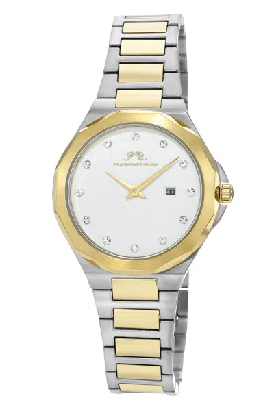 Porsamo Bleu Victoria Women's Slim Case Watch With Crystals 1242cvis In Multi