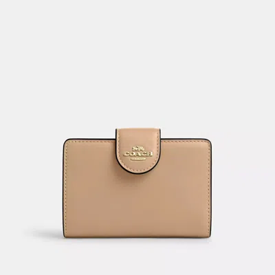 Coach Outlet Medium Corner Zip Wallet In Multi